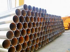 The longitudinally high frequency welded pipe of large